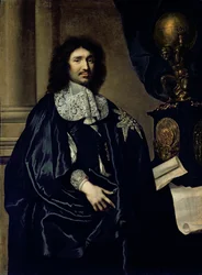 Retrato de Jean-Baptiste Colbert de Torcy (1619-83) 1666